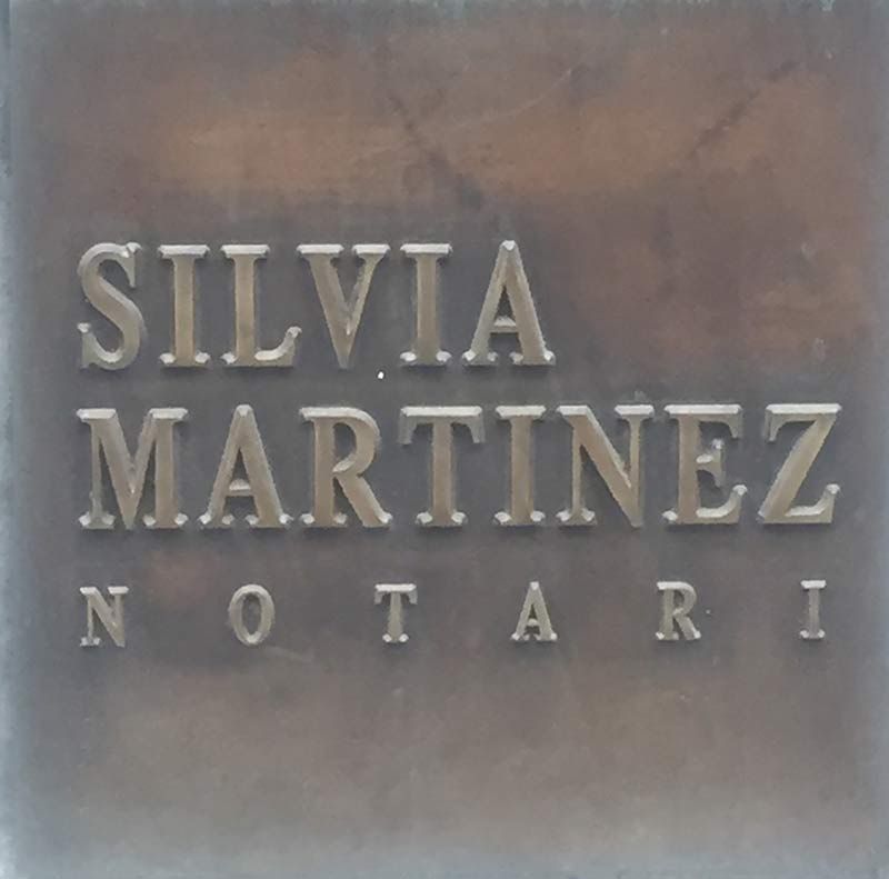 Silvia Martínez notario en Girona